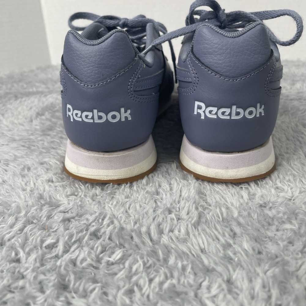 Reebok Sneakers Women's Size 6 Gray Indigo Classic Harman Run Shoes Leather - Picture 5 of 9
